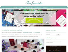 Tablet Screenshot of parfumista.net